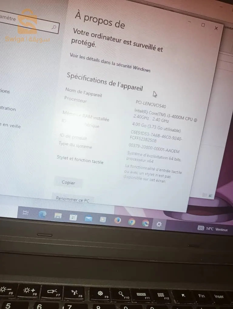 pc Lenovo thinkpad i3