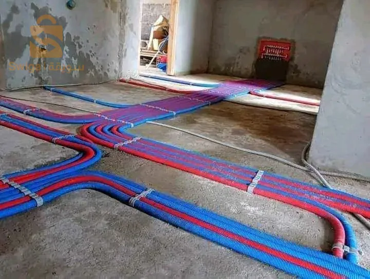 ترصيص الصحي و للتدفئة المركزية