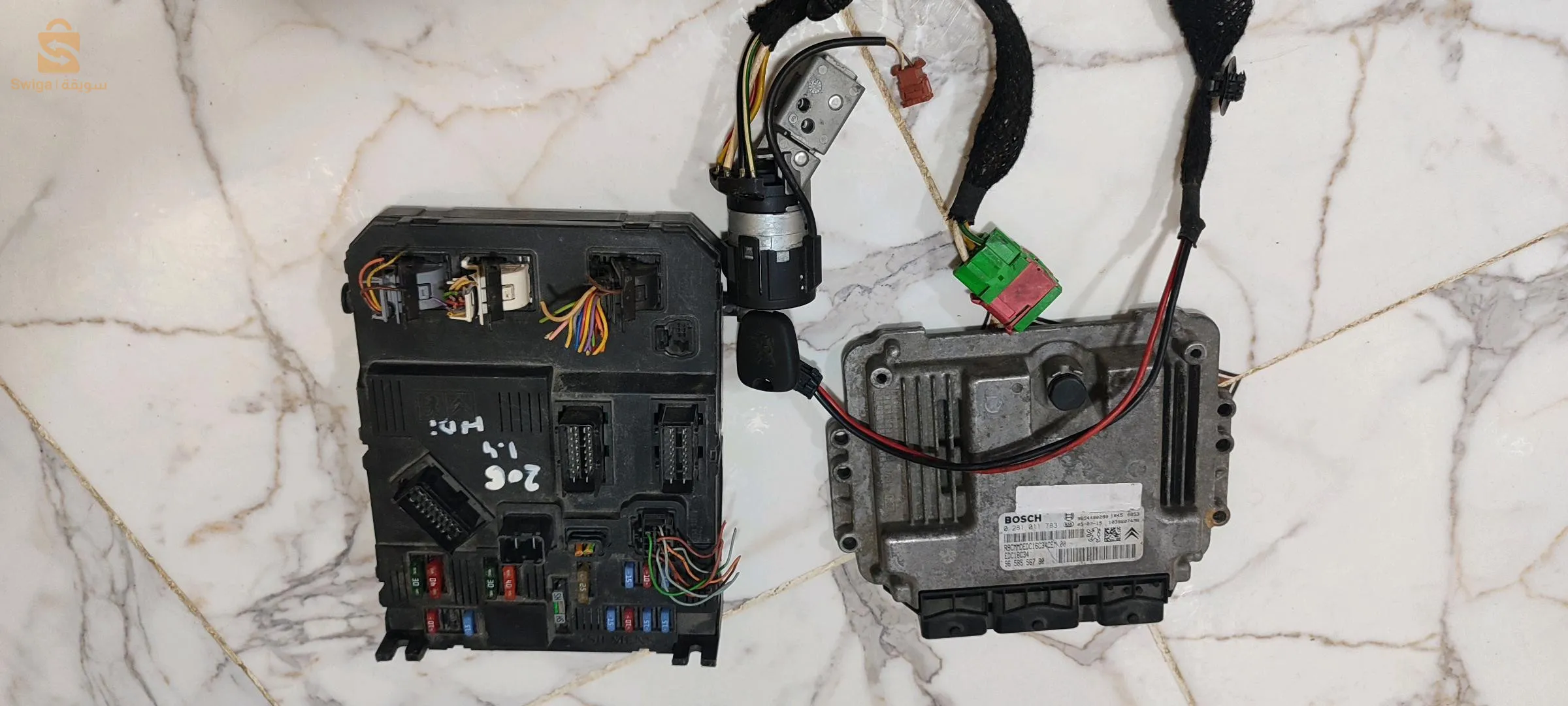 انجيكتور 1.6hdi et kit dèmarage Picasso clio 206