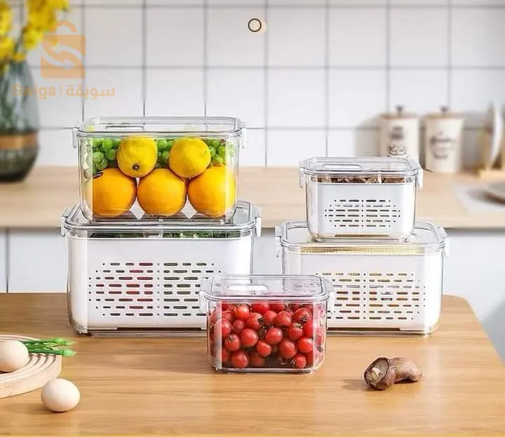 3 علب صحية لحفظ الخضر والطعام