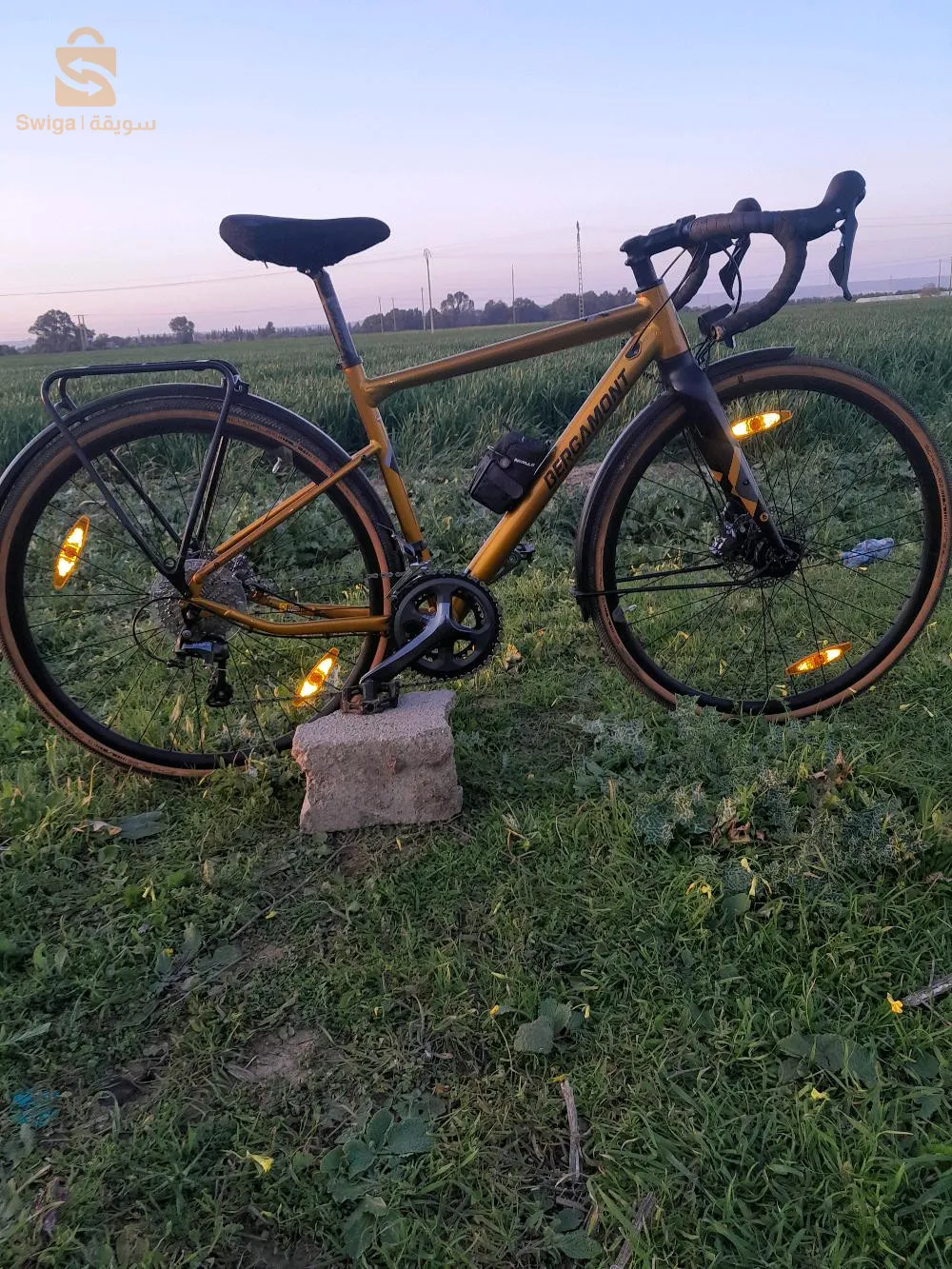 vélo BERGAMONT taille M. 28