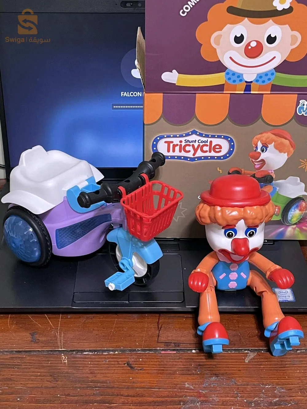 دراجة الموسيقى العجيبة‎انضموا إلى المهرج في جولته الموسيقية على الدراجة، حيث تمزج بين المرح والإيقاع في كل حركة مع دوران 360درجة‎
3200دج
0665955230فل👉viber watts