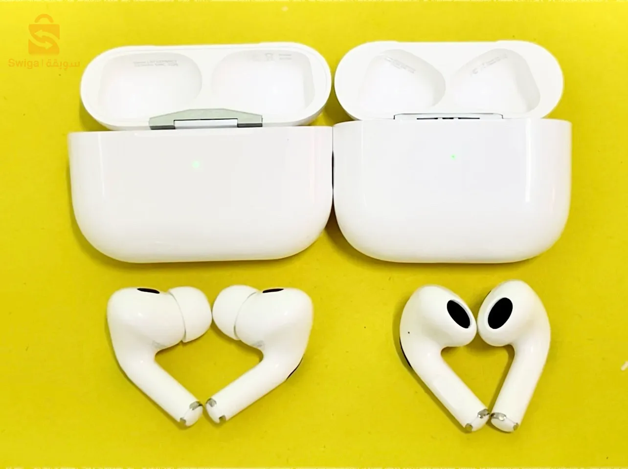 AirPods Pro 2 /AirPods Pro 3 جودة عالية جدا و سعر خيالي توصيل متوفر مرحبا بكم☺️🟢 أهم المواصفات :✅ شكلها جذاب و أنيق و مريح للأذن✅ مناسبة لجميع انواع الهواتف IOS او Android مع شاحن  ASA✅ جودة صوت عالية 🔊✅ عازلة للضوضاء و الضجيج ✅ إمكانية شحنها حتى 4 مرات من العلبة الخاصة بها✅ مثالية لارتدائها أثناء ممارسة الرياضة او أعمال أخرى🟢مرحبا بكم ❤️