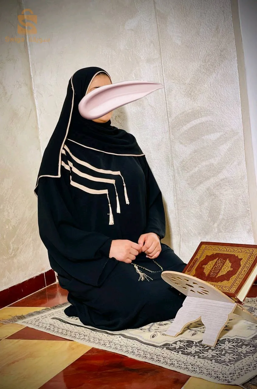 طقم صلاة حجاب و خمار متوفر ب3الوان و التوصيل متوفر في جميع الولايات