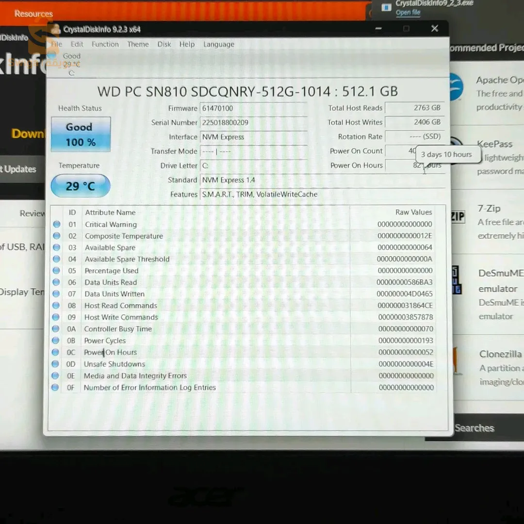 ACER NITRO RTX 4060 // I5 12 TH // 16GB // 144HZ