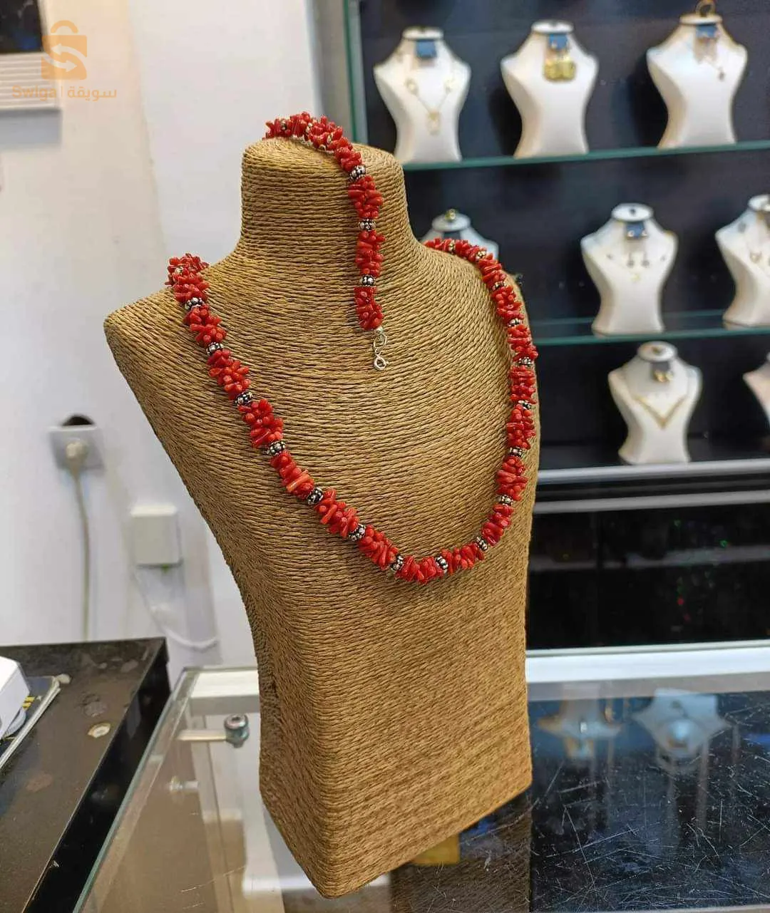 Kabyle jewelry in real silver and coral