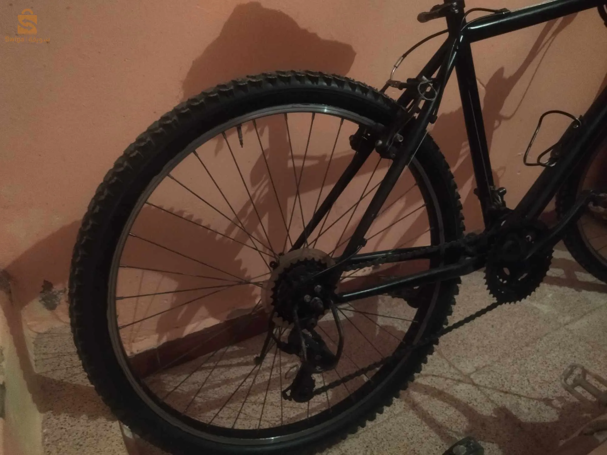 درجات هوائية في حالة جيدة انا بديت كابة وحدة 26 بوس ووحدة 12 بوس 
ملاحظة لكرسي نتاع 26 بوس مغلف برك جديد من داخل