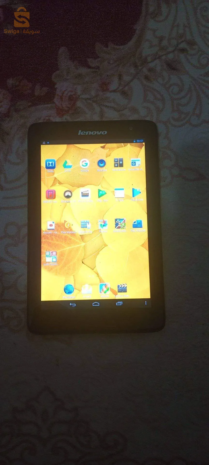 طابلات لونوفو هابطة كابة تمشي كلش