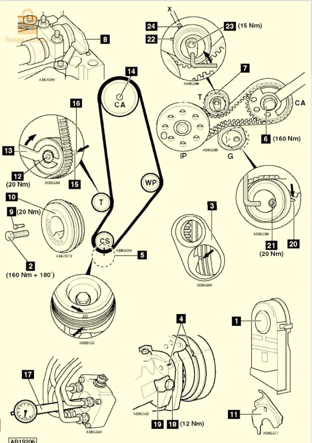 oil changing and filters and timing chain
