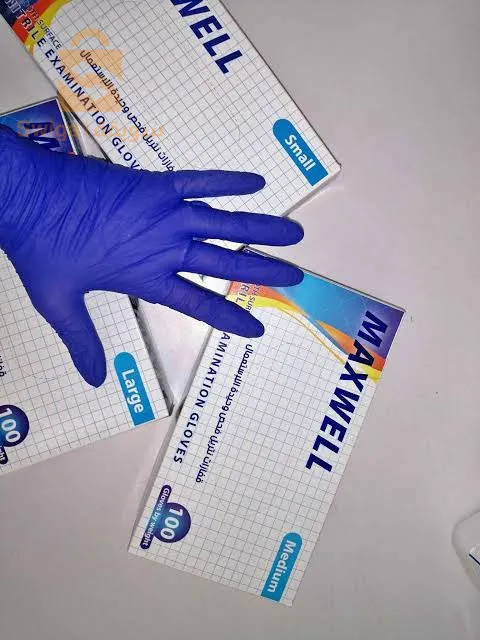 gants poudré et non poudré