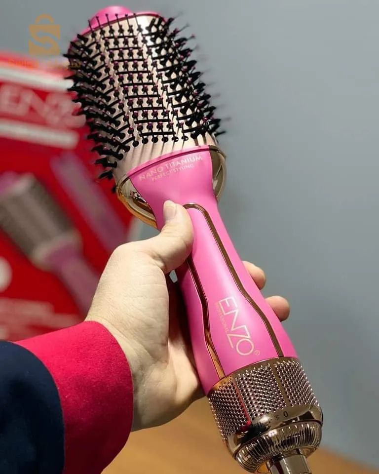 Packs Enzo Professional 🇮🇹 Lisseur + brosse soufflante model EN-510