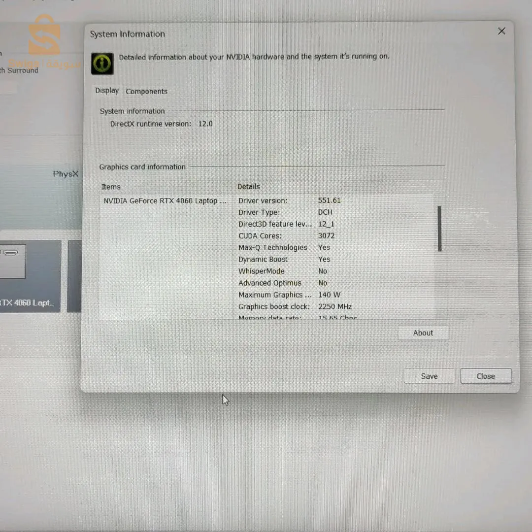 ACER NITRO RTX 4060 // I5 12 TH // 16GB // 144HZ