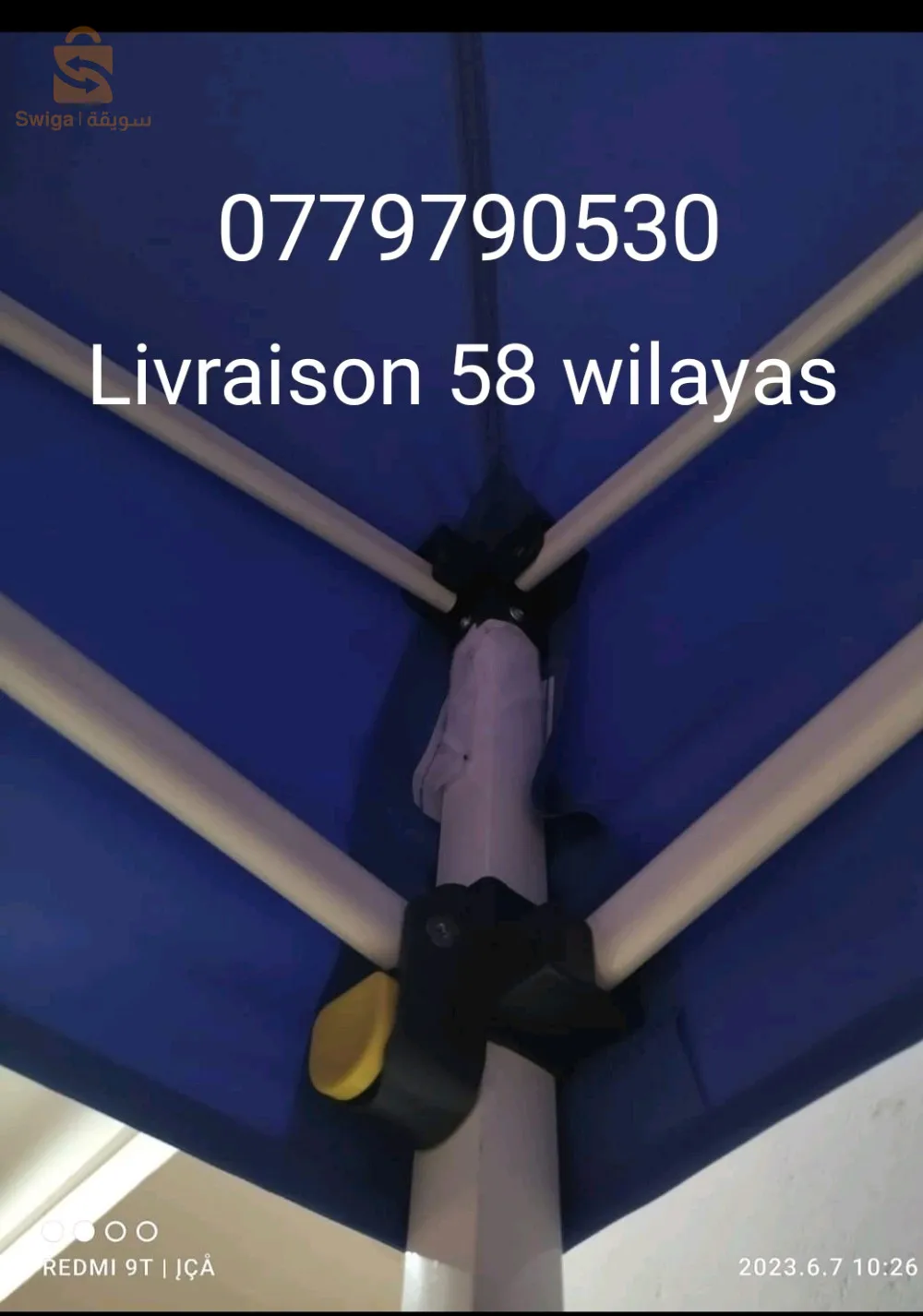 chapiteau et bâche de Chapiteau