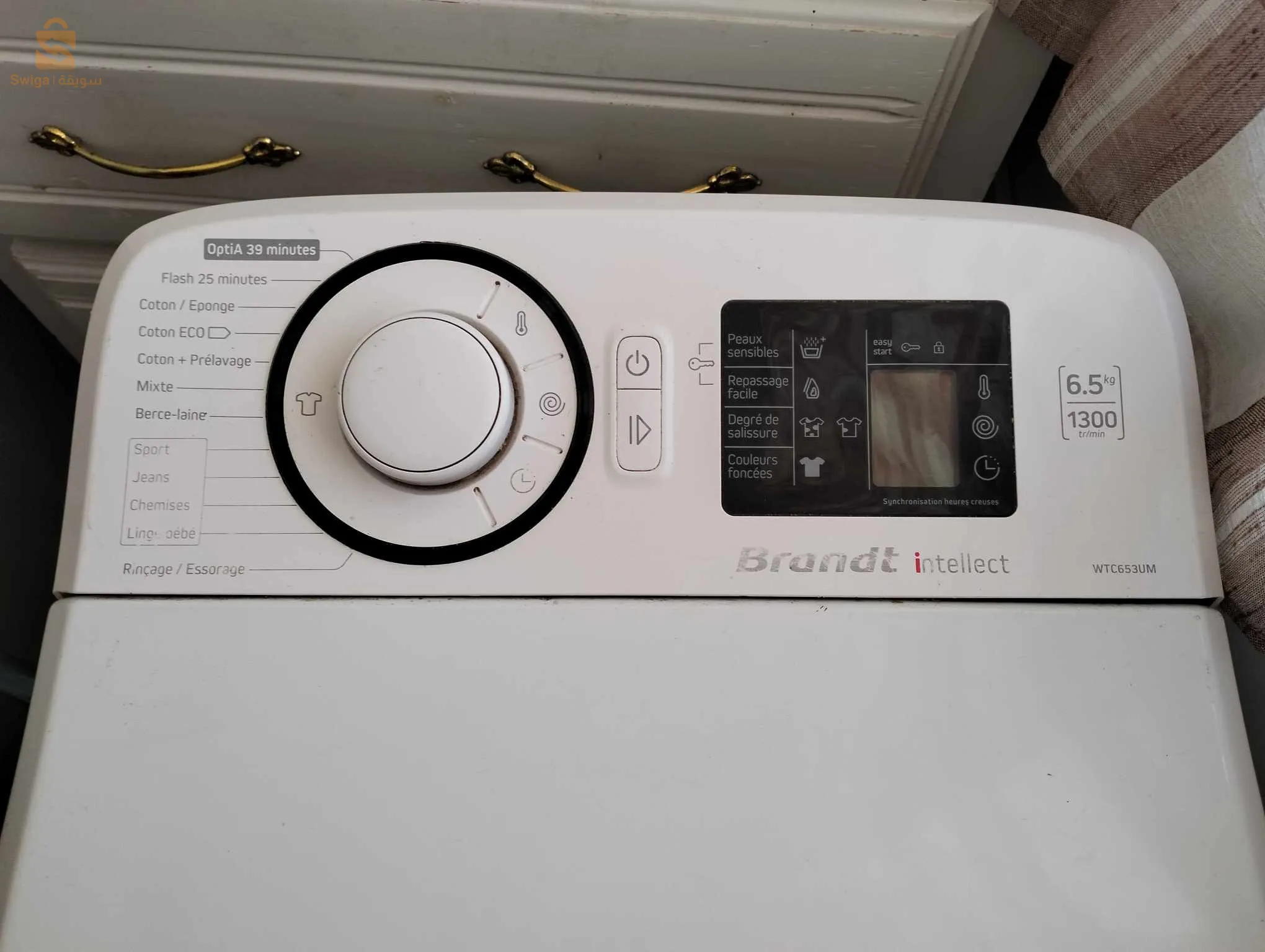 kyn machine à laver très bon état Brandt 39 minutes 6.5 Kg