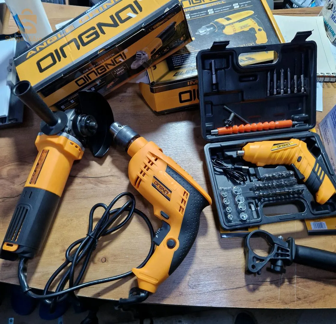 Pack DINGNQI 3Produits Pack trancenaise 850wChighnol 710wVisseuse 4v11000دج0665955230فب👉viber watts