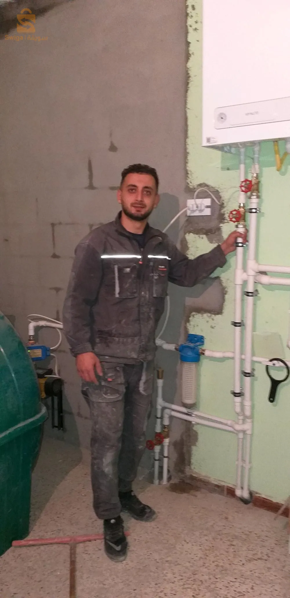 خدمات  الترصيص  الصحي و الغاز 
_ التدفئة  المركزية 
_ التدفئة  الأرضية 
_ تركيب  مكيفات  الهواء