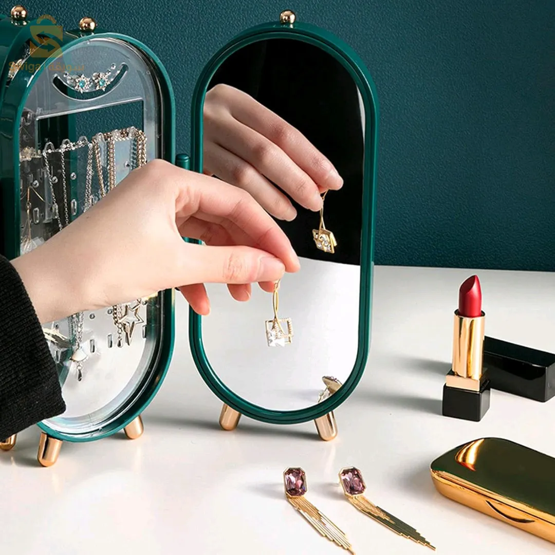 صندوق تخزين المجوهرات القابل للطي، منظم القرط،
1. تم تصميم السلسلة الفاخرة الخفيفة حصريًا من قبل مصممين محترفين. نحن نسعى بلا كلل إلى الحب والجمال، ونترك الحياة الرائعة تحيط بك.
2. سعة عالية: يتضمن صندوق تخزين القرط 153 فتحة مثقوبة مسبقًا، والتي يمكن تنظيمها وعرضها. إنها مناسبة للأقراط الطويلة والأزرار والمشابك. يوجد 18 خطافًا في صندوق تخزين الأقراط لتعليق القلائد والأساور بسهولة. .
3. سهولة الوصول وتوفير المساحة: الوصول السريع إلى الأقراط والقلائد الخاصة بك، المحمولة، القابلة للطي لتوفير مساحة العداد.
4. يستخدم على نطاق واسع: تم تصميم حامل القرط لاستخدامه في أي طاولة زينة أو طاولة بجانب السرير أو مكتب أو حقيبة يد أو سفر؛ المظهر الرائع والعصري يتناسب تمامًا مع طاولة الزينة الخاصة بك. تخصيص:
المادة: البلاستيك
اللون: أبيض، أخضر
الحجم: 11.5*6.5*23.5 سنتيمتر قائمة التعبئة:
1 * رف تخزين المجوهرات
3600دج
0665955230وق👉viber watts