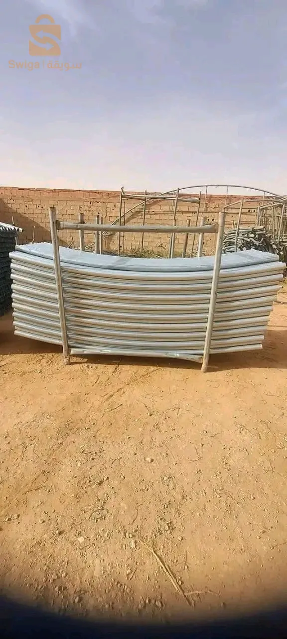 بيع البيوت البلاستيكية لتربية الدواجن والفلاحة في الجديد والقديم مع كل المستلزمات