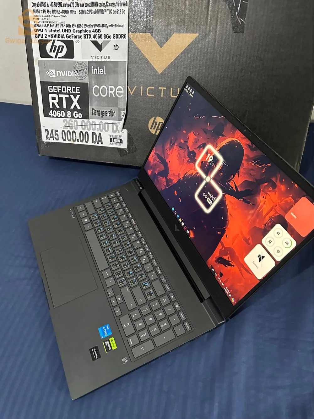 hp victus كميوتر محمول للالعاب