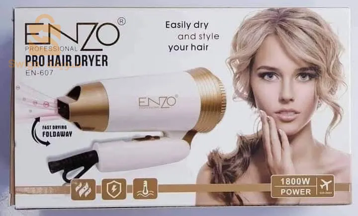 Séchoir Enzo 🇮🇹 1800 watt model EN-607 🔴