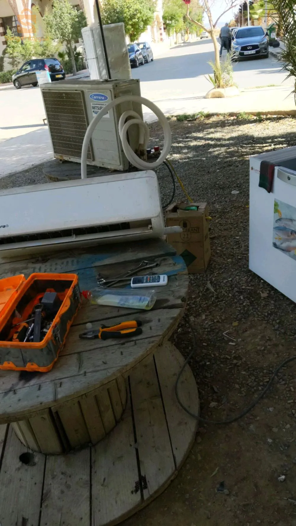 تقني تبريد وتعباة غاز