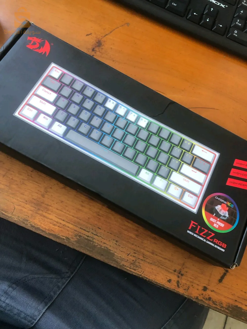 كيبورد ميكانيكي redragon fizz k617