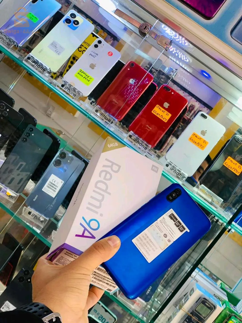 #Redmi9A .مستعمل مدة قصيرة
.  4 /  64
#هاتف Redmi 9A 
#المواصفات : 
✅يدعم شريحتين إتصال 
✅التخزين:64/4
✅المعالج: ثماني النواة MediaTek Helio G25 تكنولوجيا 12 نانو
✅الشاشة  6.53 انش
✅اكاميرة الخلفية 13 م.ب. / والامامية 5 م.ب.
✅ البطارية رائعة  5000mah