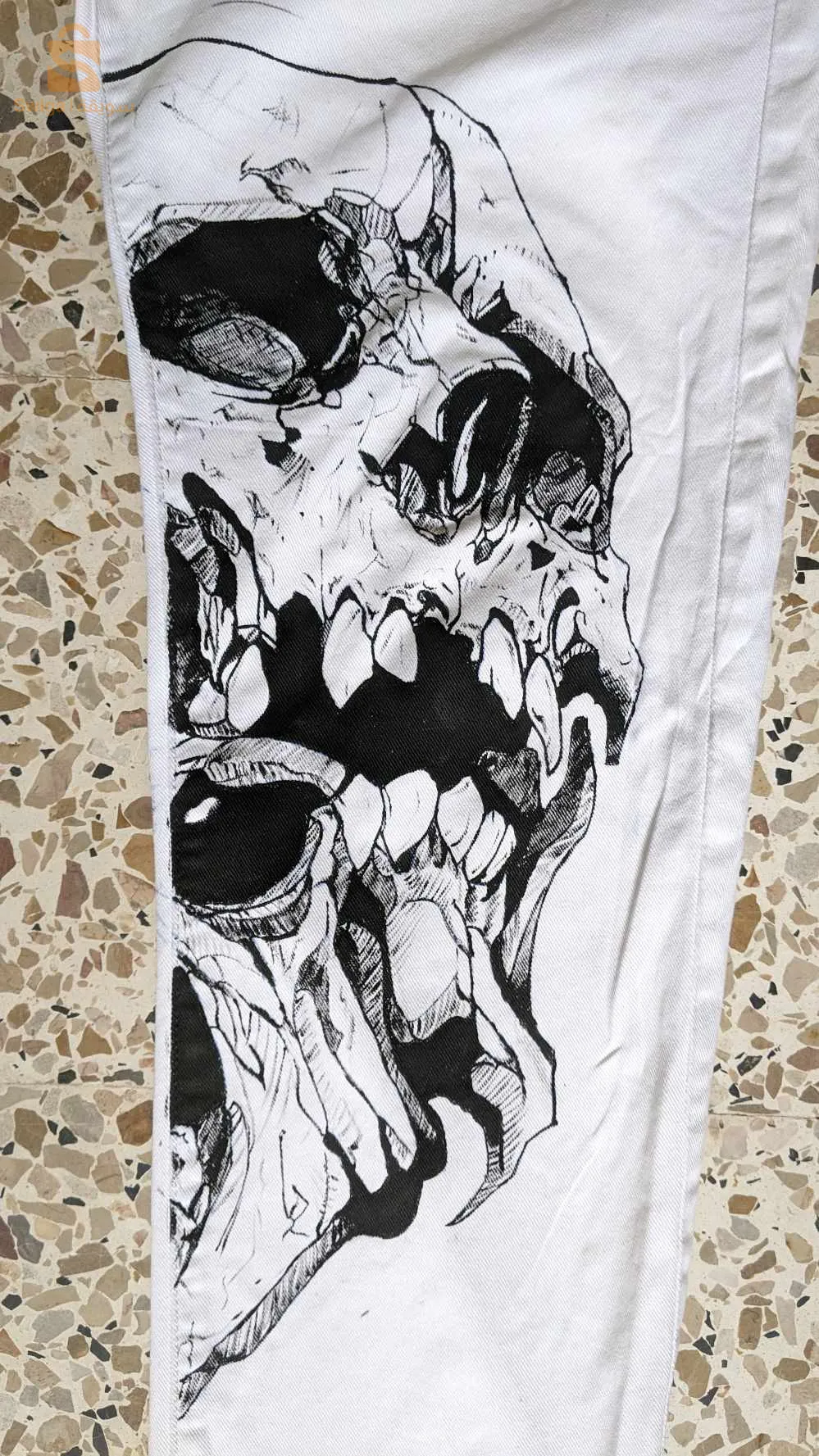 skull jeans 💀