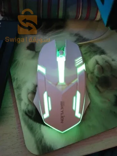 فأرة الحاسوب مغير الألوان جميلة غير مستعملة