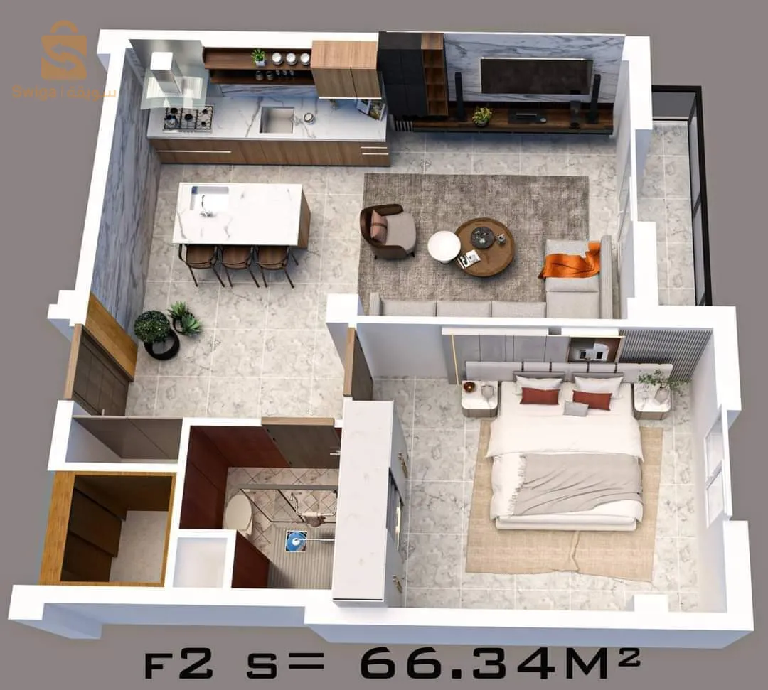 شقق نصف منتهية بجيجل لإصطياف بالصخر الاسود(الروشي نوار )