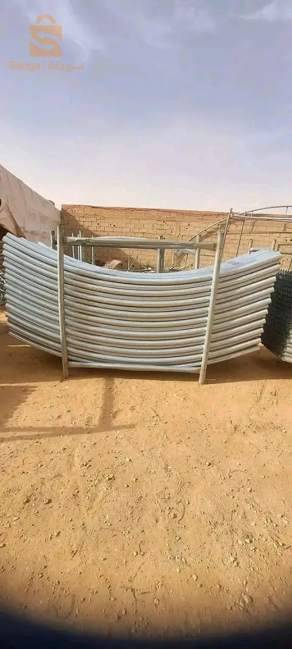 بيع البيوت البلاستيكية لتربية الدواجن والفلاحة في الجديد والقديم مع كل المستلزمات