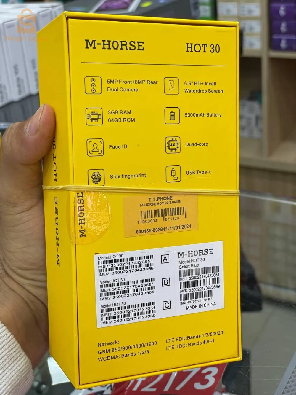 Téléphone M-horse hot 30