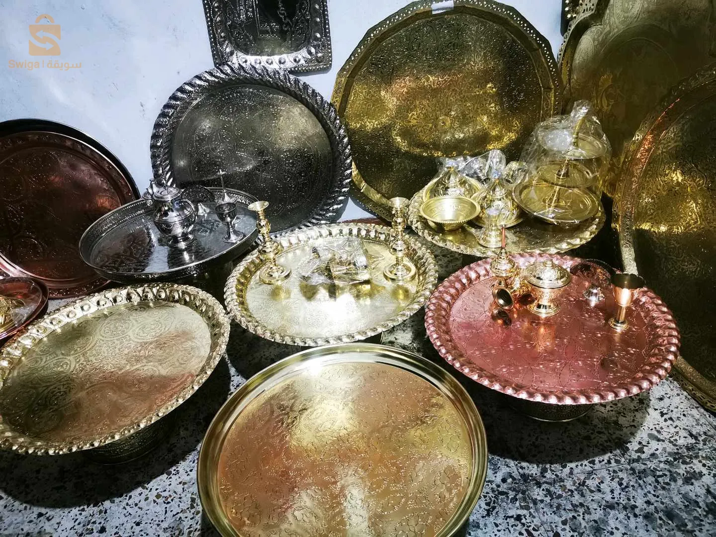 متوفر سنيوات بكل القيسات نحاس اصفر واحمر واببض
