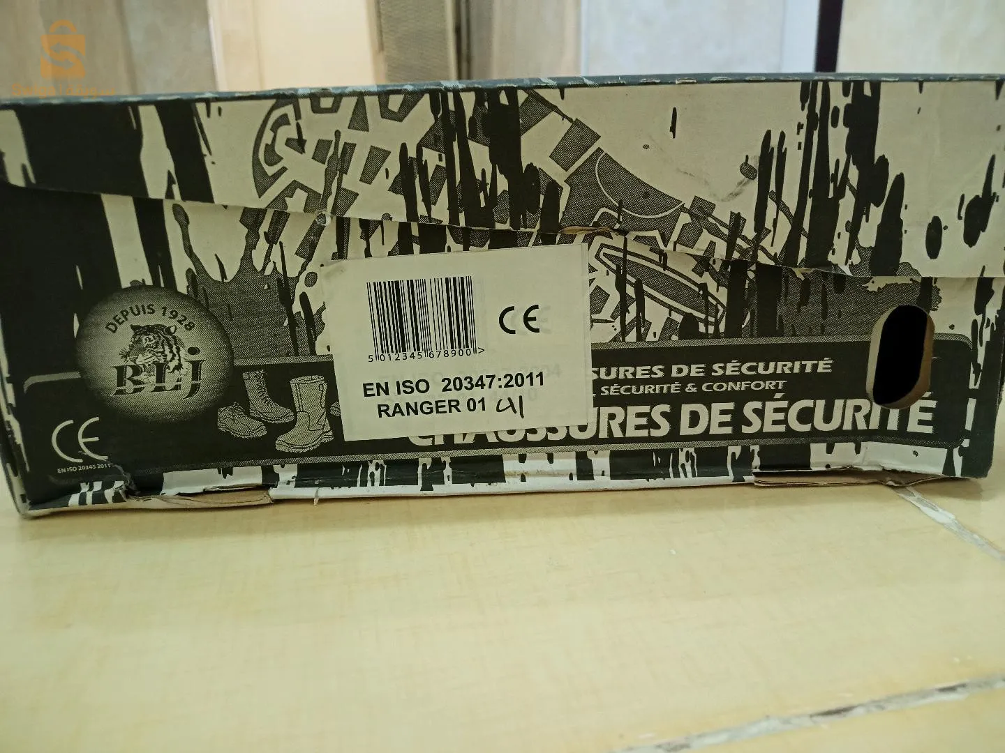 chaussure Godasse pour agent de sécurité