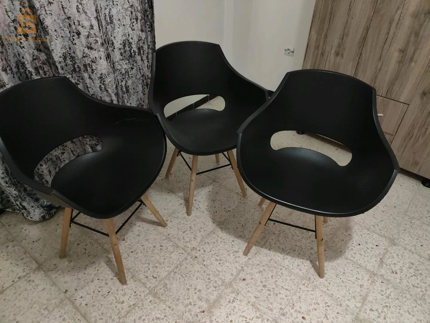 كراسي مطبخ جديدة