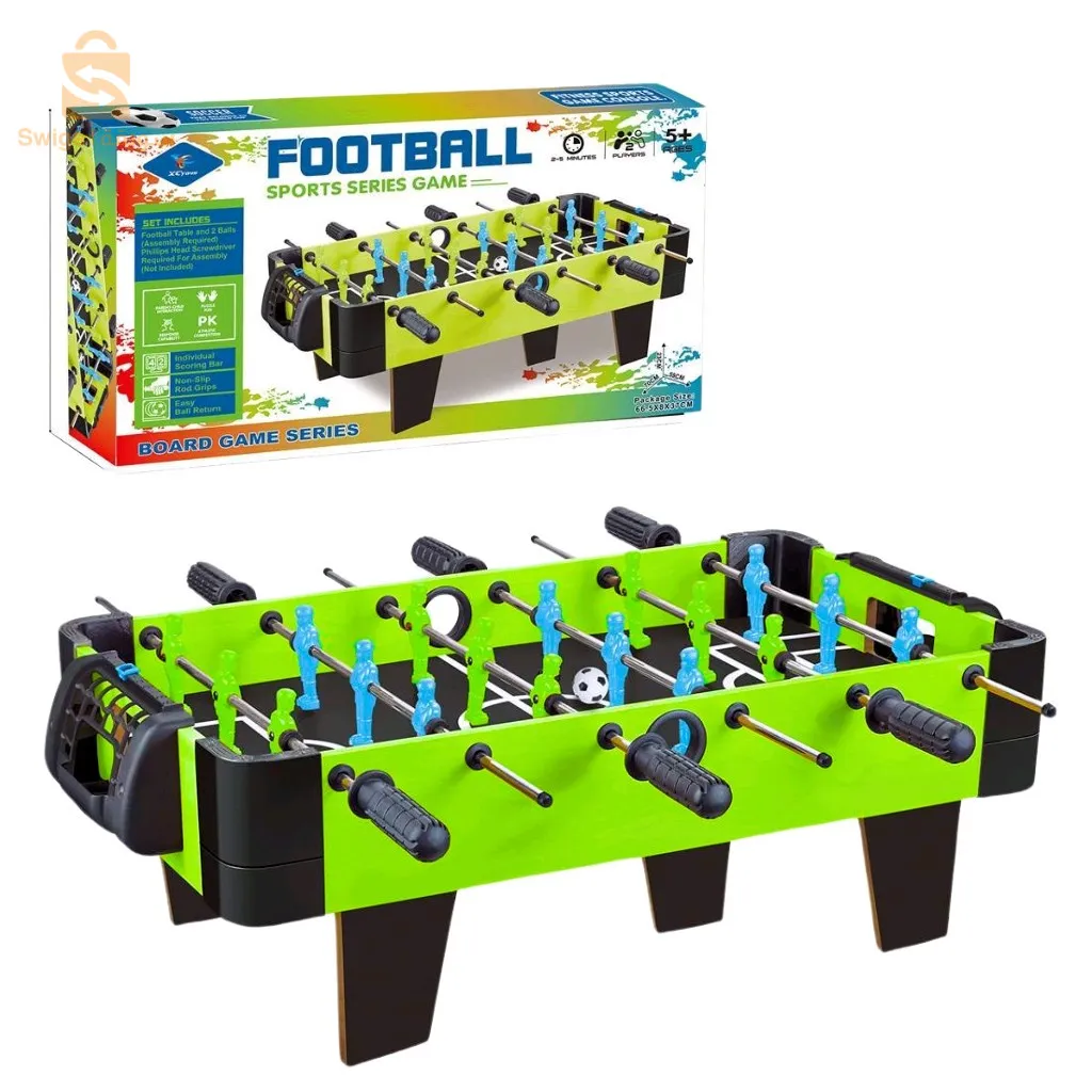 طاولة كرة قدم صغيرة محمولة للعائلة والأطفال والكبار - سهلة التجميع
8500دج
0665955330وق👉viber watts