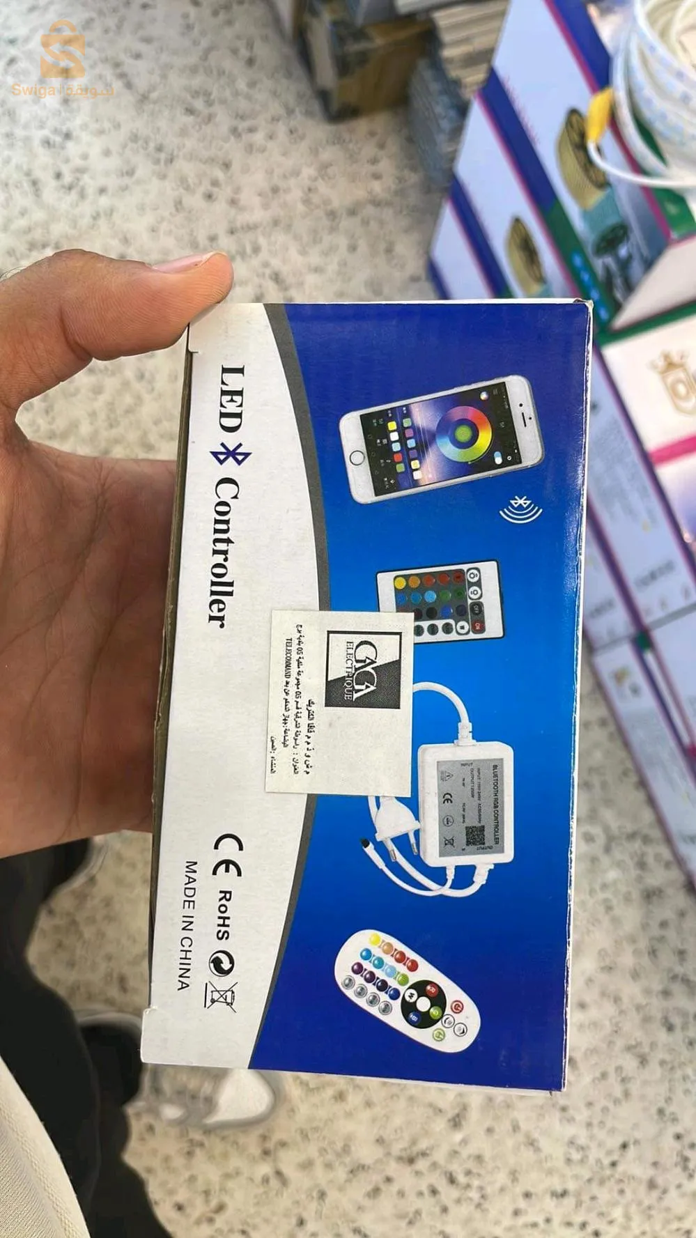 Pack bluetooth RGB controller Et Led RGB 5 mètre