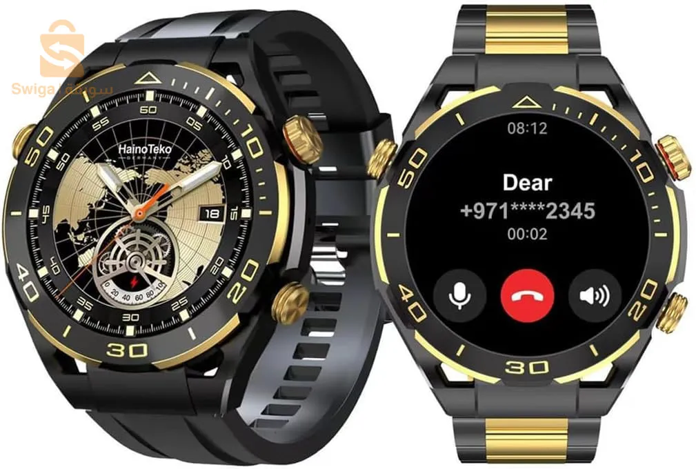 ساعة HainoTeko المحدودة الإصدار بتقنية Bluetooth Smartwatch AMOLED مع سوارين للشحن لاسلكي 
لون اسود
حجم الشاشة 1.3 بوصة
نوع الشاشة HD
الفئة المستهدفة الكبار
سعة البطارية 220 مللي أمبير
العلامة التجارية هينو تيكو
رقم الموديل RW-42
نوع العنصر ساعة ذكية
نظام مراقبة السمع في الوقت الحقيقي نعم
مكالمة بلوتوث نعم
7 أوضاع رياضية
نسخة بلوتوث V5.0
حزام عالمي 22 ملم
7700دج
0665955230وق👉viber watts