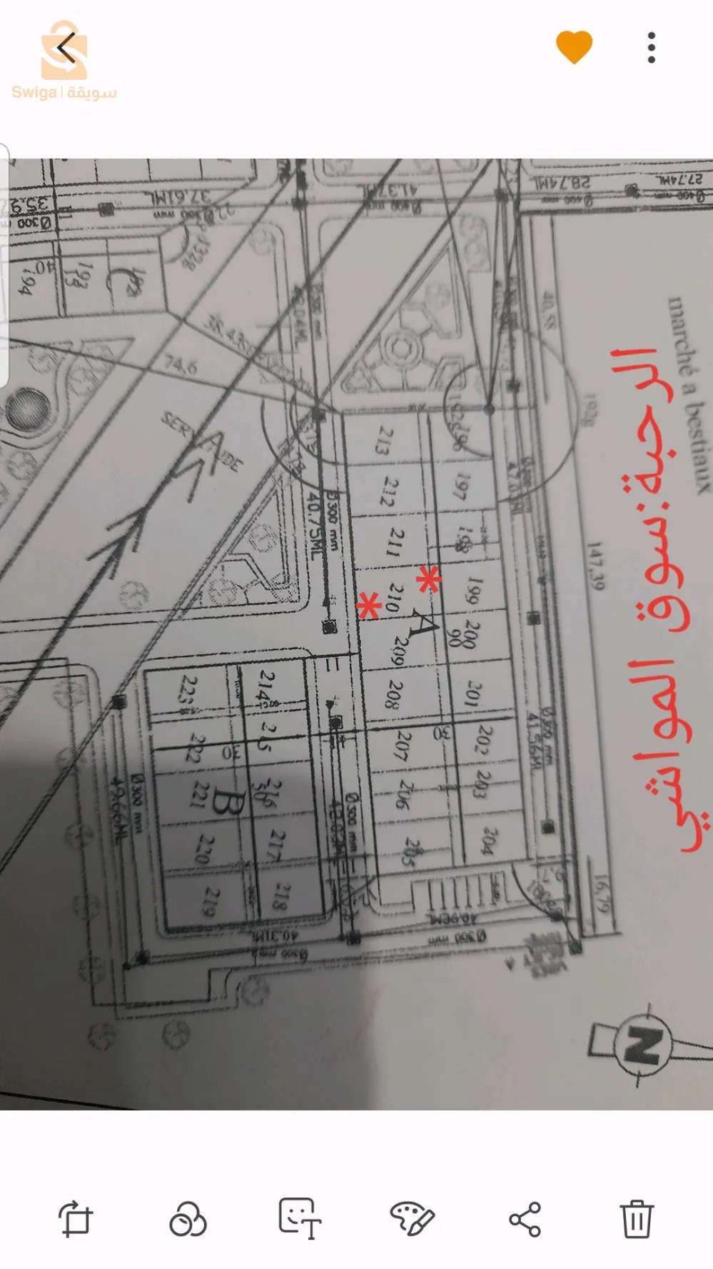 قرب سوق المواشي