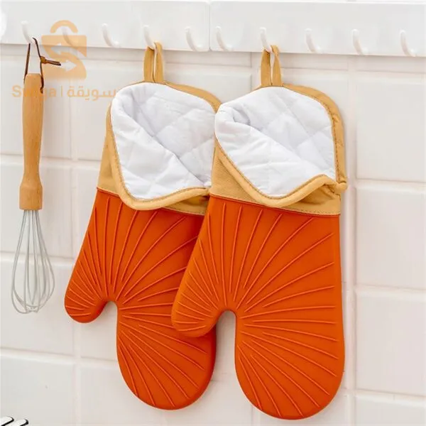 Food grade gloves and silicone are heat resistant to 280°C