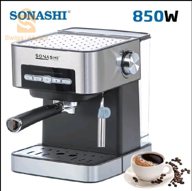 SONASHI Cafetière mini model 15Bars Capacité 1.L 850W SCM-4963