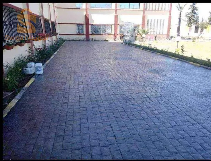 béton imprimé  (fabrication de qualité)