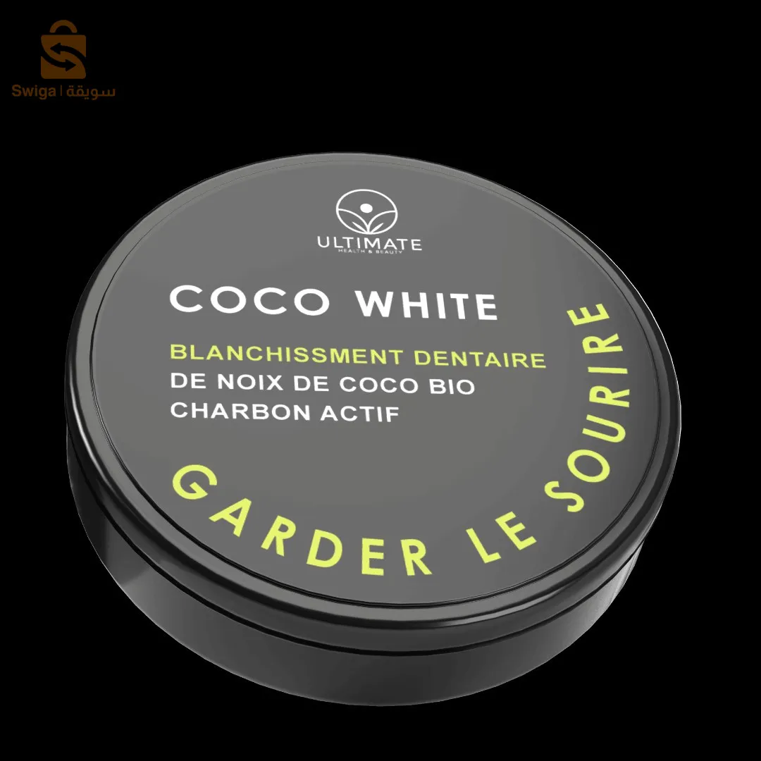Le blanchiment des dents est naturel et efficace COCO WHITE