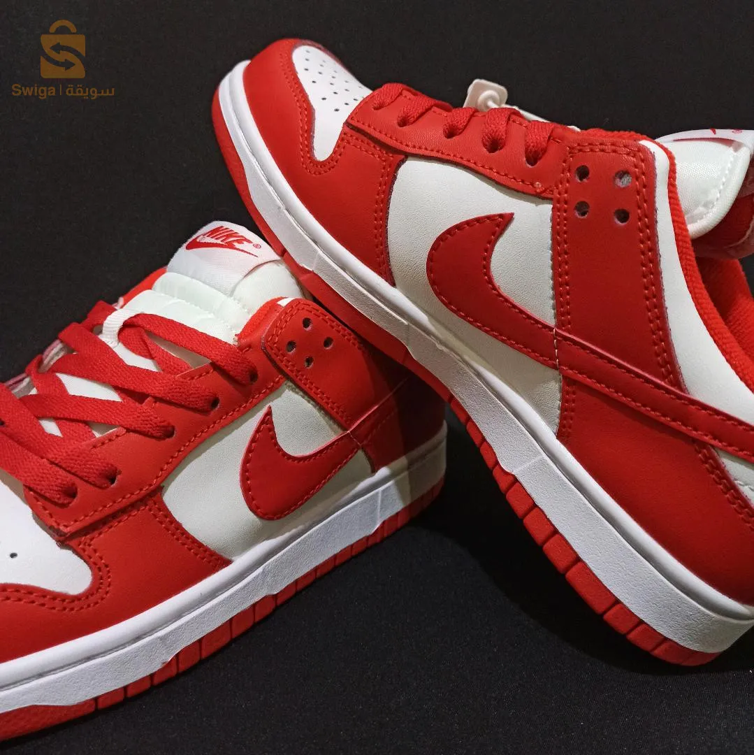 basket Nike dunk rouge 🔴⚪