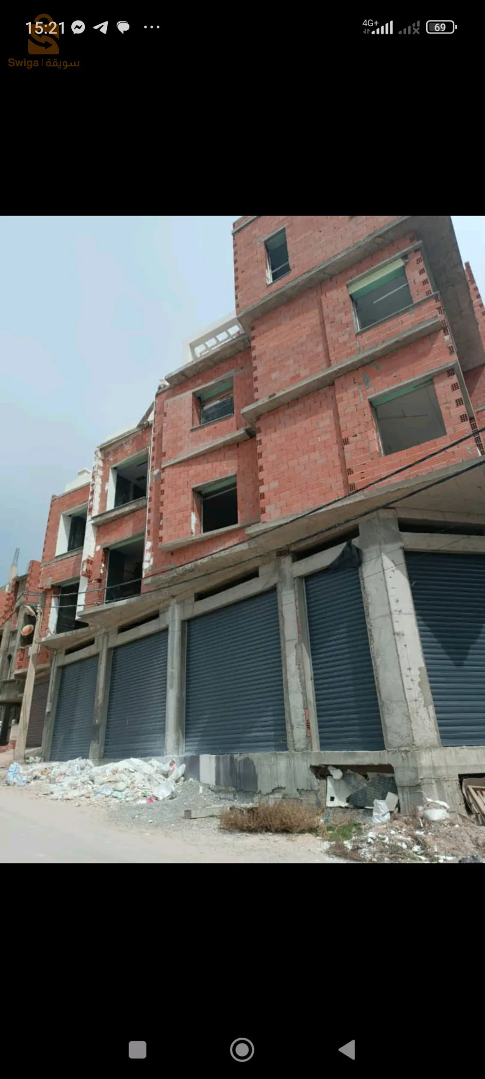 دار للبيع في حي السفيهة سطيف 225م دوبل فصاد مع العقد و دفتر عقاري رقم الهاتف 0555776326