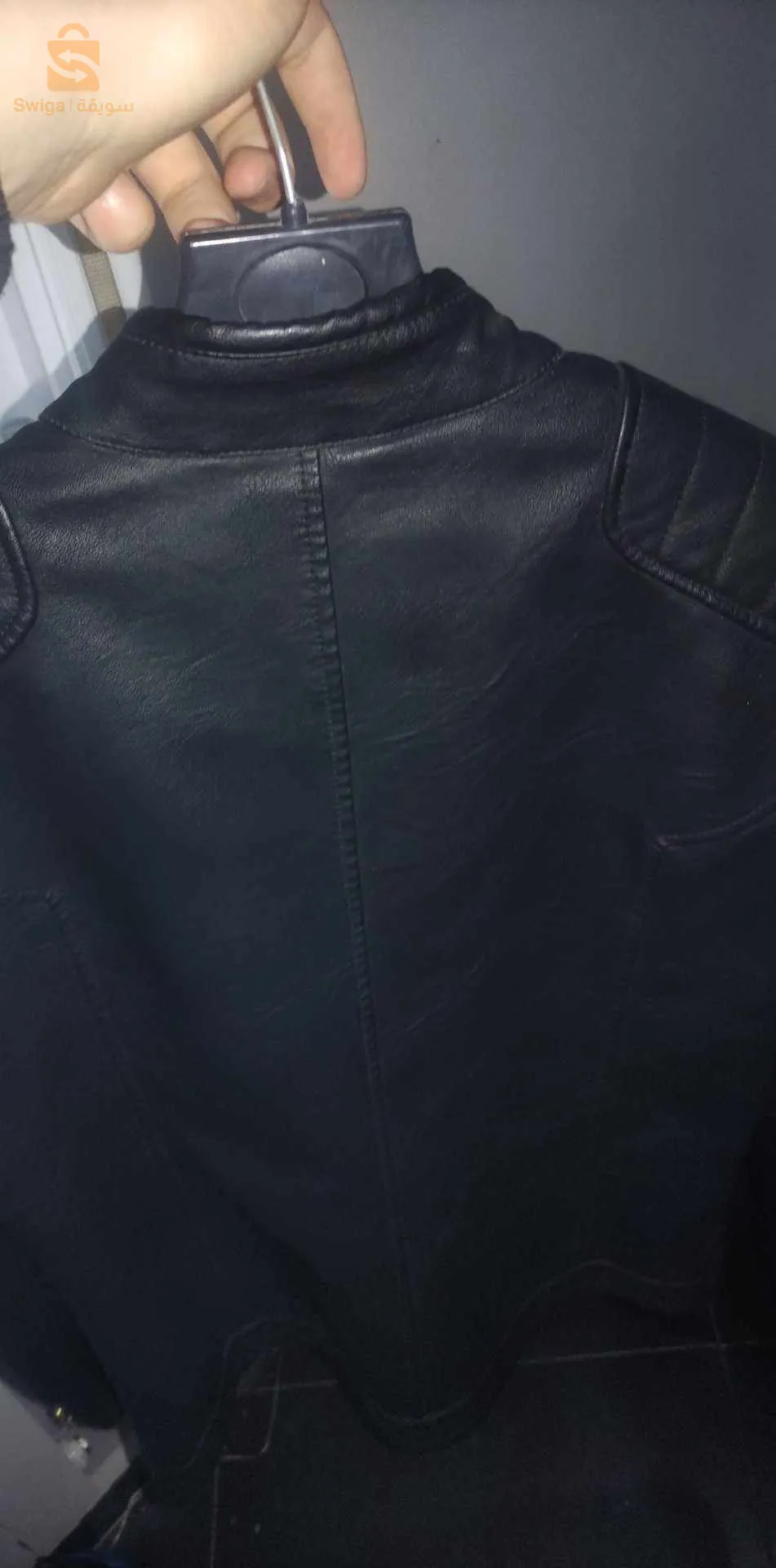 veste en cuir végétal originelle