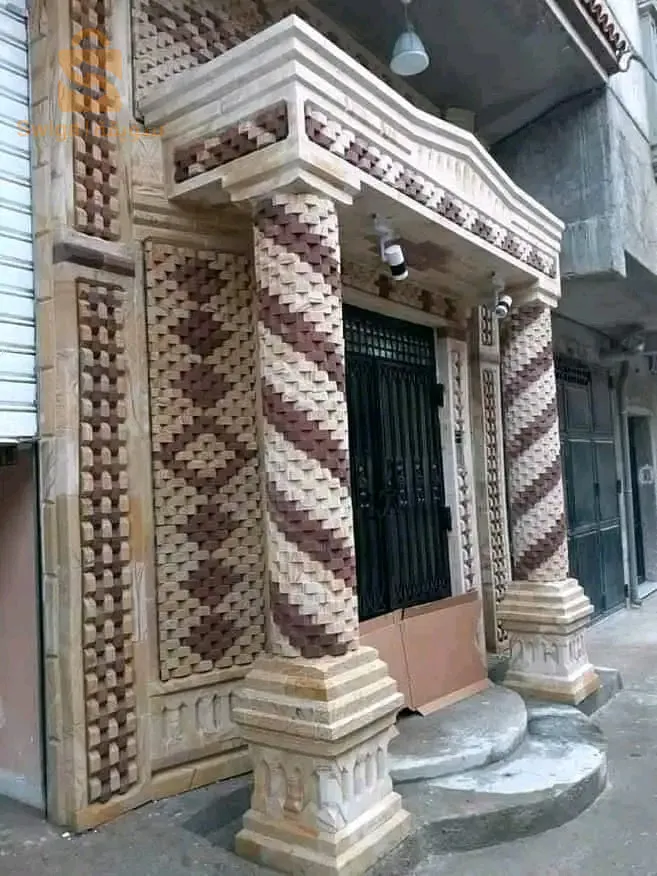 تزين واجهات المنازل بالحجر 
0553695412