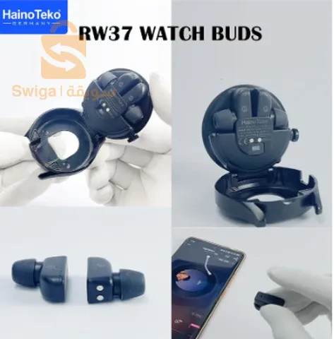 smart watch rw 37 ساعة +سماعات