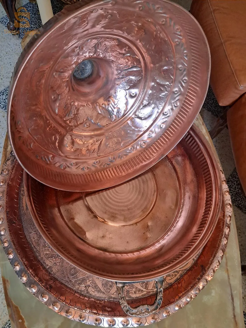 Assiettes de dîner traditionnelles du style ottoman