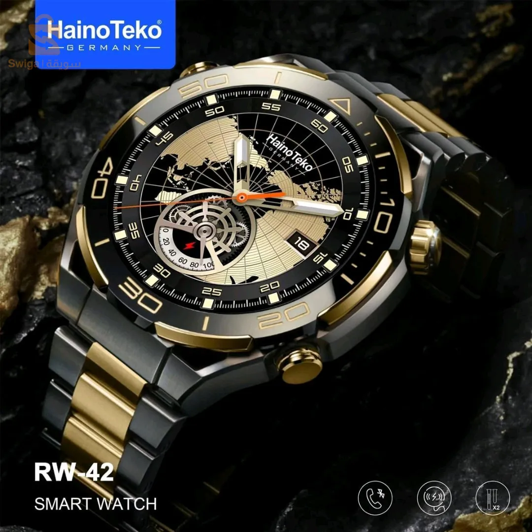 ساعة HainoTeko المحدودة الإصدار بتقنية Bluetooth Smartwatch AMOLED مع سوارين للشحن لاسلكي 
لون اسود
حجم الشاشة 1.3 بوصة
نوع الشاشة HD
الفئة المستهدفة الكبار
سعة البطارية 220 مللي أمبير
العلامة التجارية هينو تيكو
رقم الموديل RW-42
نوع العنصر ساعة ذكية
نظام مراقبة السمع في الوقت الحقيقي نعم
مكالمة بلوتوث نعم
7 أوضاع رياضية
نسخة بلوتوث V5.0
حزام عالمي 22 ملم
7700دج
0665955230وق👉viber watts